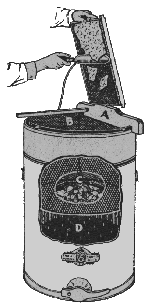 Upcapping tank from 1929 book.