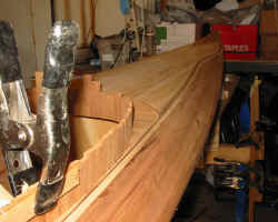 Fairing and sanding is next.