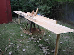 Ready to cut strips.