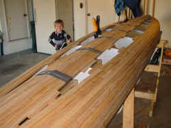 Stripping the bottom