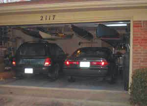 See, I did get the car back in!