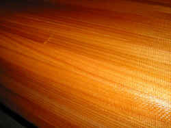 Epoxy allows the beauty of wood to shine through.