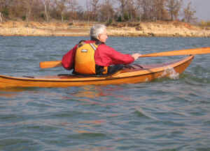 The sheer line give an idea of the rocker