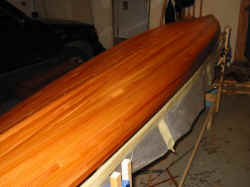 A sealer coat allowed me to fill holes without affecting the color of the surrounding area.